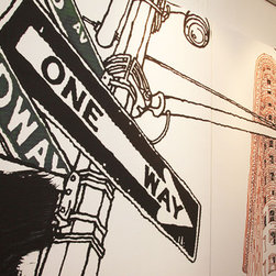 New York. One Way - 美術品・アート作品