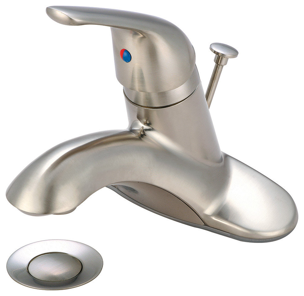 Single Handle Lavatory Faucet - Contemporary - Bathroom Sink Faucets ...