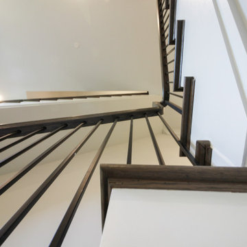 Project #82 | Three-Level Staircase with Extended Balcony