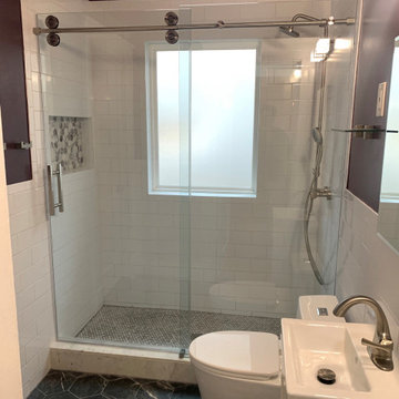 Bold & Textured Guest Bath Update