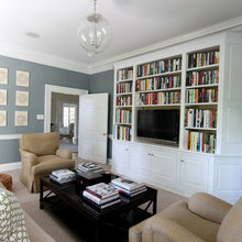 family room bookcase