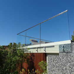 Glass Railing - Home Fencing And Gates