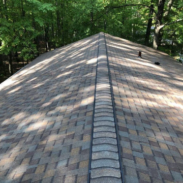 CertainTeed Landmark Pro shingles installed in Heather Blend