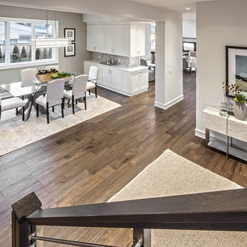 Transitional Custom Home in Bellevue