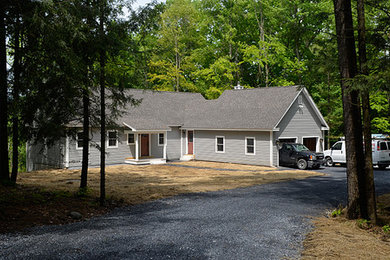 Trendy exterior home photo in Burlington
