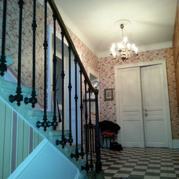 Montée d'escalier