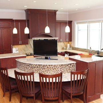 Modern Kitchen with Unique Storage Solutions