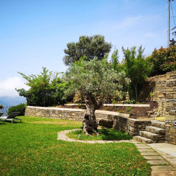 Giardino privato in Cilento