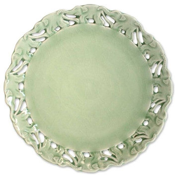 Parade Celadon Ceramic Plate