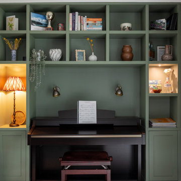 Bespoke living room cabinets