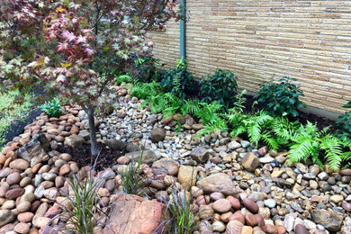 This is an example of a transitional landscaping in Dallas.