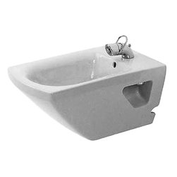 Caro Series White Bidet Wall-mounted By Duravit - Bidets