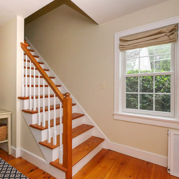 Stairway - New Double Hung Window with Grilles in this Magnificent Suffolk Count