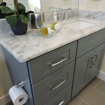 Luxury Beach Front Guest Bath Design