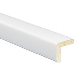 Inteplast Building Products - Polystyrene Large Outside Corner Moulding, Set of 5, 15/16"x15/16"x96 ", Crystal - Inteplast Polystyrene Crystal White Mouldings are the ideal way for you to add style and beauty to your home. Our mouldings are lightweight and come prefinished making them an easy weekend project. Inteplast Crystal White Mouldings come in a wide variety of profiles that give you the appearance of expensive, hand-finished moulding giving you the perfect accent for your room.