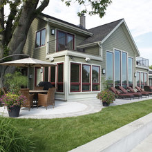 New house on the water