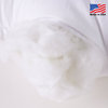 18"x18" Plush Pillow Insert Throw Pillow Form Insert Washable Cotton Made in USA