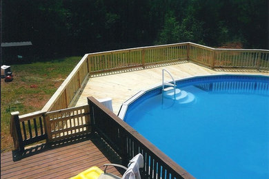 Inspiration for a deck remodel in Atlanta