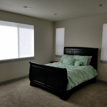 Cordless Cellular Shades in a bedroom
