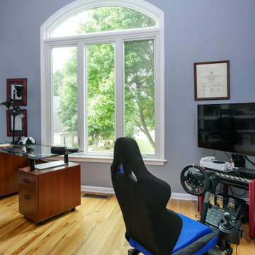 Beautiful Window Combination in Home Office and Gaming Room - Renewal by Anderse