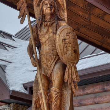 Big Sky Lodge by Wisconsin Log Homes