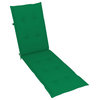 Vidaxl Deck Chair Cushion Green, 29.5"+41.3"x19.7"x1.6"