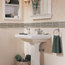 2555-SSMPU-DST Delta Victorian Two Handle Centerset Lavatory Faucet