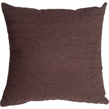 Pillow Decor - Arizona Chenille 20 x 20 Purple Throw Pillow