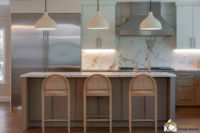 Inspiration for a contemporary kitchen remodel in San Francisco