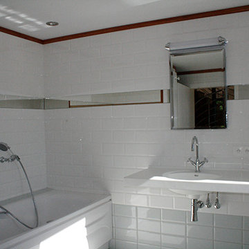 Salle de bains style "Métro"