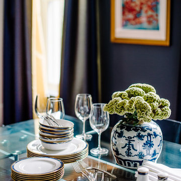 Dramatic Dining Room