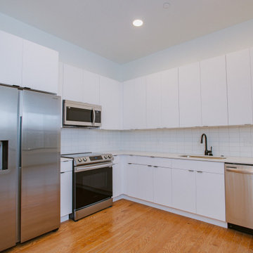 801 Market | White Kitchen and Stainless Appliances | Wilmington, DE