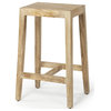 Colony Light Brown Solid Wood Counter Stool