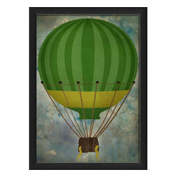 The Artwork Factory - Hot Air Balloon 3 Print - Prints And Posters