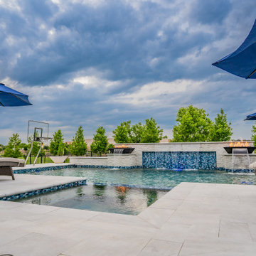 Frisco Waterfront & Fire Retreat | Outdoor Living Entertainment Hub
