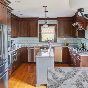 Transitional Kitchen Remodel - Cheat Lake 2015