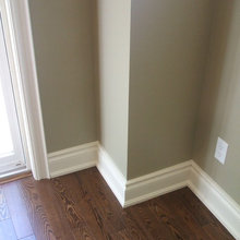 Walls, Mouldings, Flooring