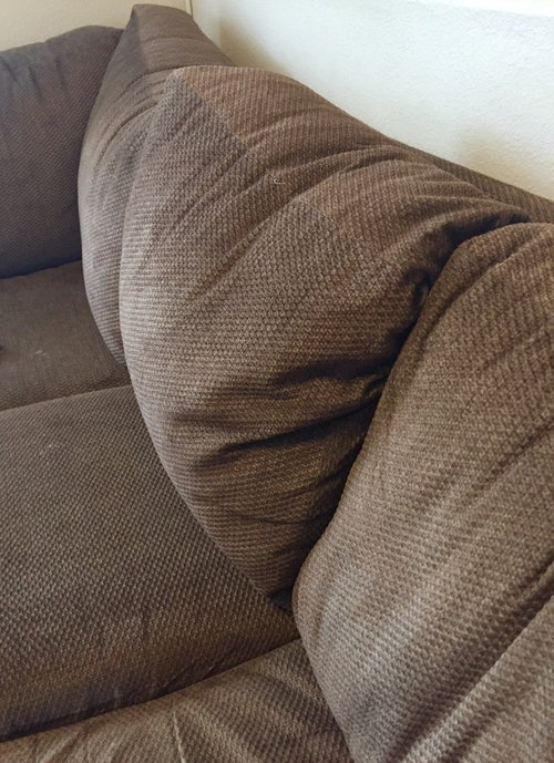 Couch cushion backs.... Can they be fixed?