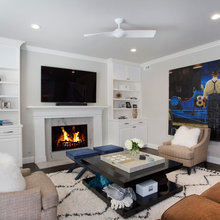 fireplace tv