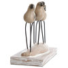 Beach Bird | Coastal Traditional | Molded and Metal Table Top Accessory