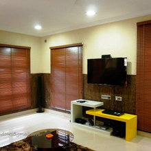 Lounge window treatments