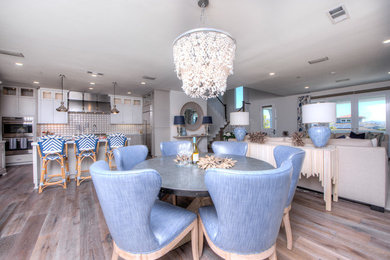 Beach style dining room in San Francisco.