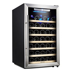 50 Most Por Beer And Wine Refrigerators For 2018 Houzz Kalamera Inc Wine Cooler 50 Bottle Single Zone Refrigerator With Digital Temperature Beer