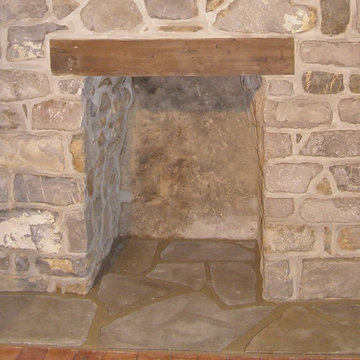 Limestone Fireplace & Beehive Oven- LV Home Builders Specialty Project Award