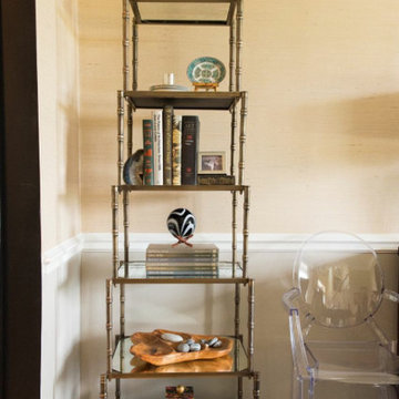 Dining Room With a Traveled Eclectic Vibe