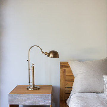 PCHseries Headboard Bed and High Night Table
