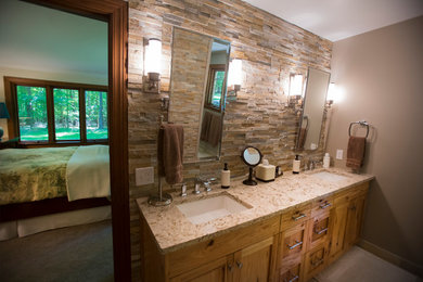 Bathroom - transitional bathroom idea in Other