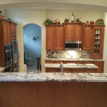 Splendor White Kitchen Countertops