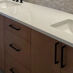 Custom Bathroom Remodel - Cabinet And Drawer Hardware