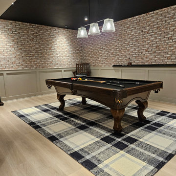 Speakeasy Inspired Basement Remodel Gainesville, VA